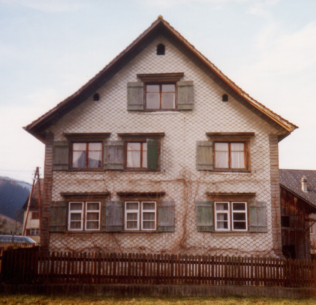 Haus Fässler vorher